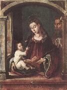 BERRUGUETE, Pedro Holy Family fghgjhg oil painting reproduction